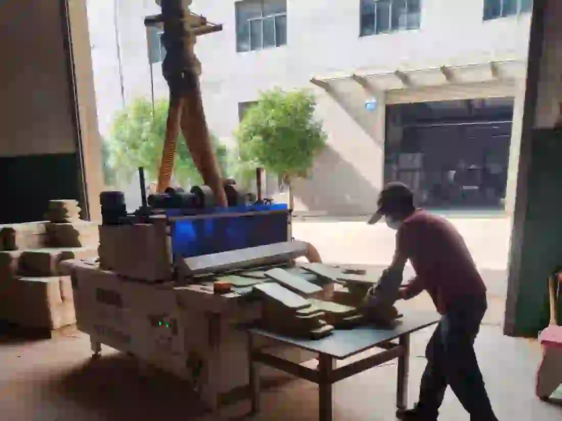 Panel handling and cleaning equipment