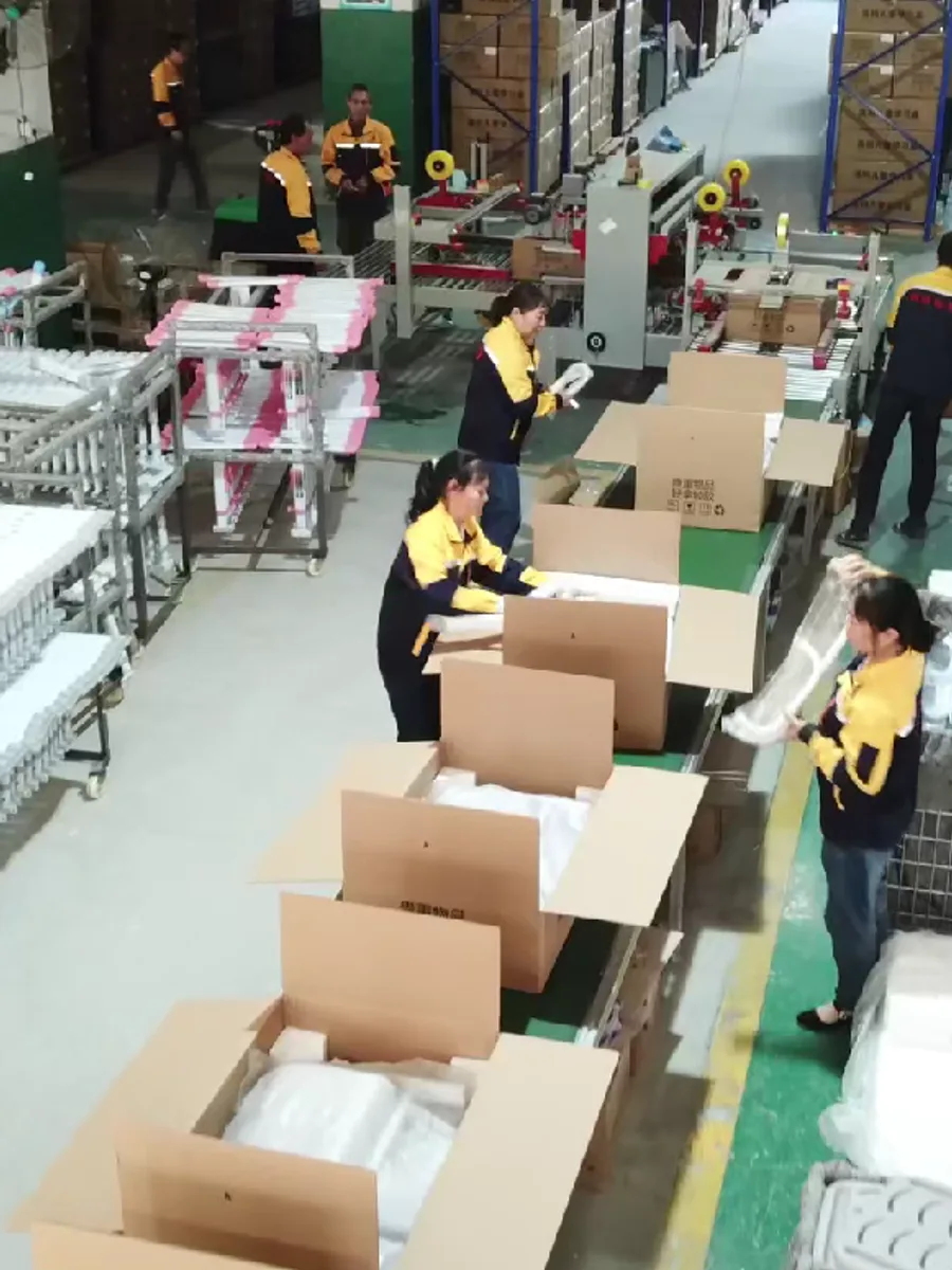 Assembly and quality check before packing