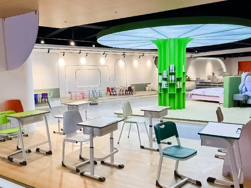 Showroom — classroom set-up