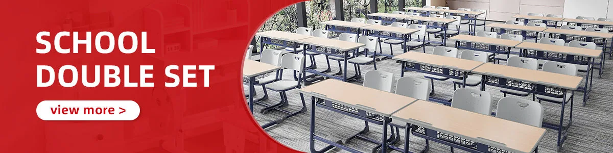 School double set — classroom furniture from our Alibaba storefront